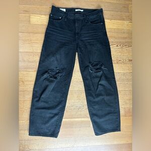 Levi’s ripped baggy dad jean